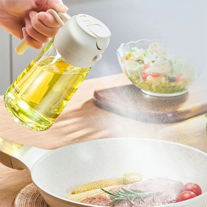 Oil Spray Bottle – 20.3 Fl Oz – Precision Olive Oil Sprayer for Cooking and Dressing