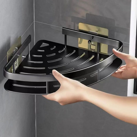 Wall Shelf | Ellese & Co. Aluminum Bathroom Wall Rack