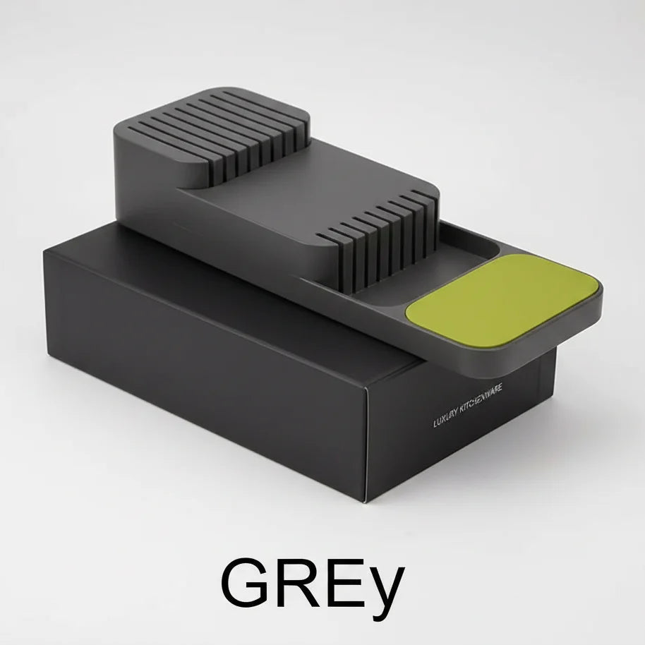 Drawer Knife Storage Box | In-Drawer Knife Organizer & Cutlery Holder for Kitchen