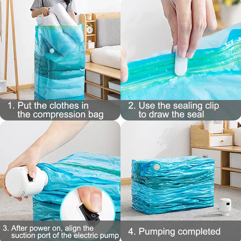Maximize Your Storage with Electric Vacuum Seal Bags