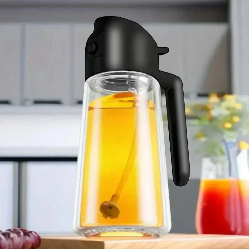 Oil Spray Bottle – 20.3 Fl Oz – Precision Olive Oil Sprayer for Cooking and Dressing