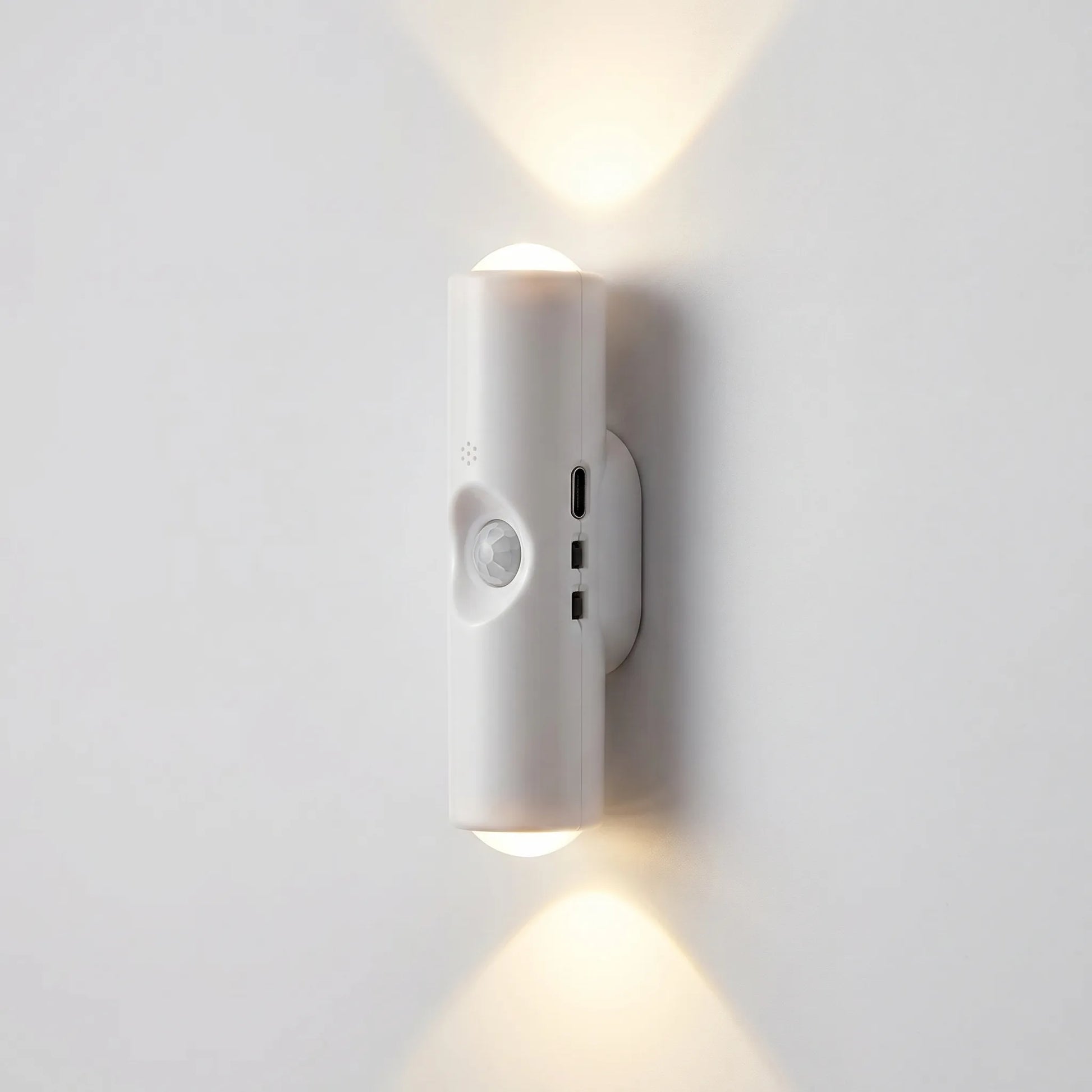 Lumivex - Rechargeable Double-Head Motion Sensor Light- Hands-Free Night Lighting